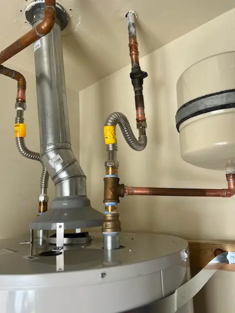 Water heater installation and plumbing repair in Rhome